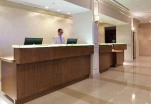 hotel front desk