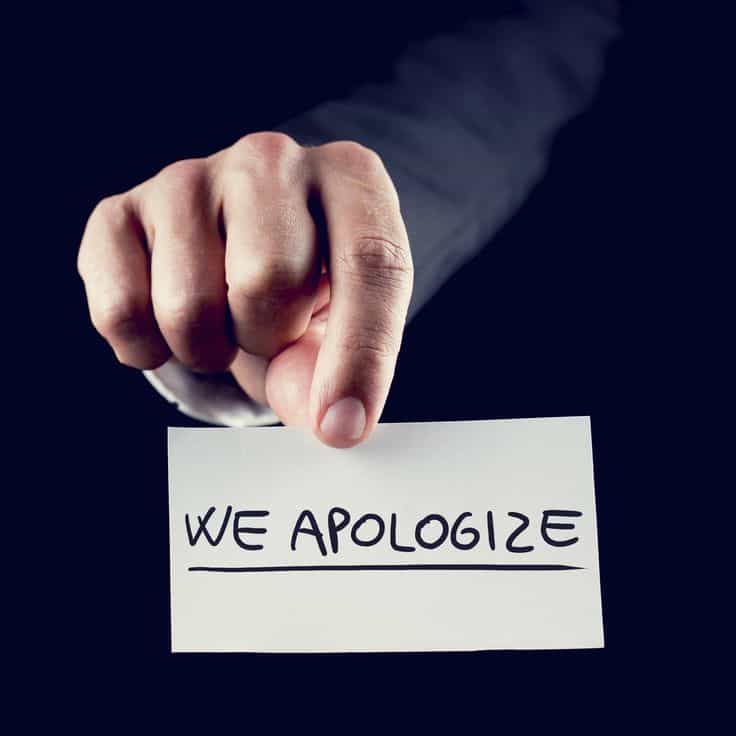 apology